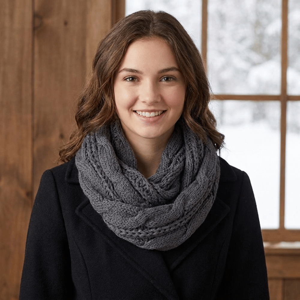 Elegancki, jednolity kolor, dz – Wool Scarf Men recenzja i cena