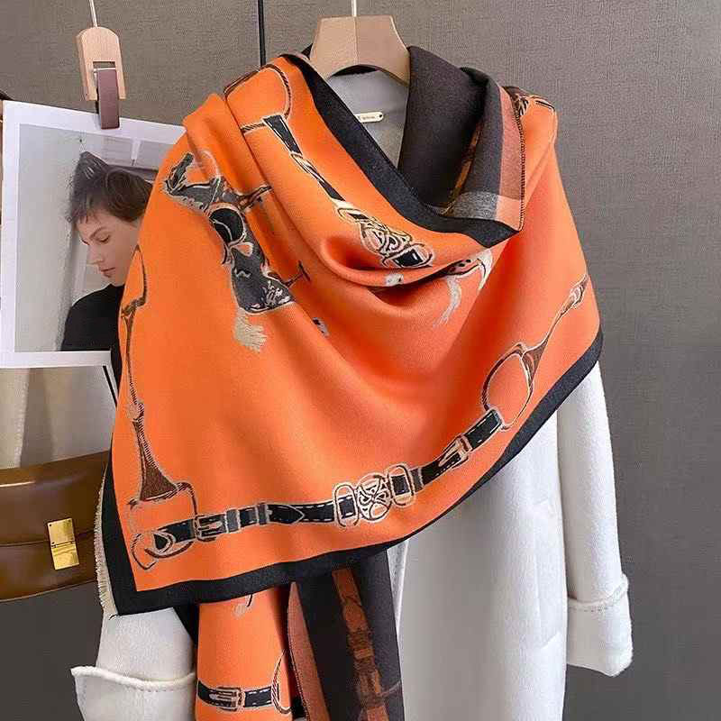 Szalik Retro Rider Horse Imita – Wool Scarf Men recenzja i cena