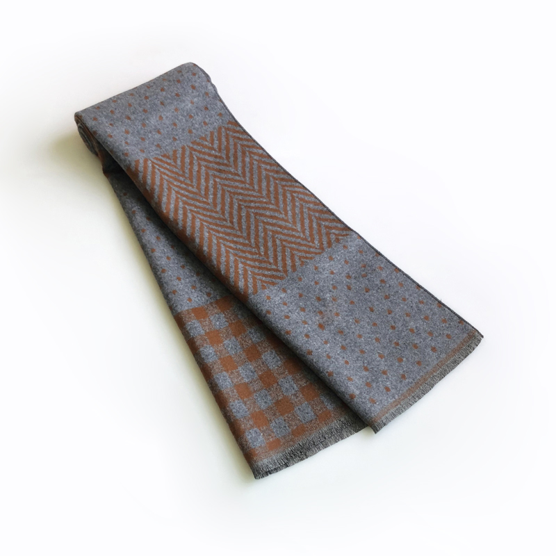 Modne casualowy wzór fajne sza – Wool Scarf Men recenzja i cena