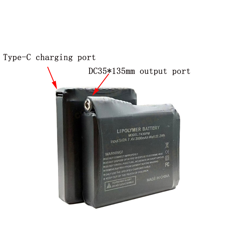 Akumulator 7.4V 3000mAh do ogr – Heated Vest Battery recenzja i cena