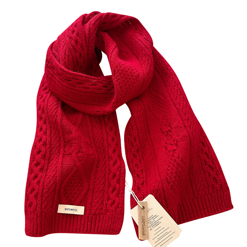 Luksusowy szal ze 100% wełny d – Wool Scarf Men recenzja i cena